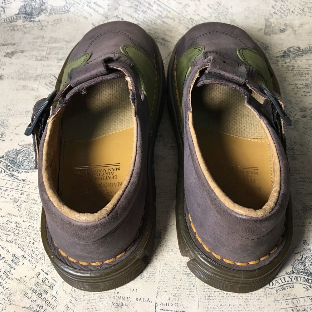 Vintage Dr. Martens Made in England Leather Shoes Original Doc Martens - Picture 5 of 14
